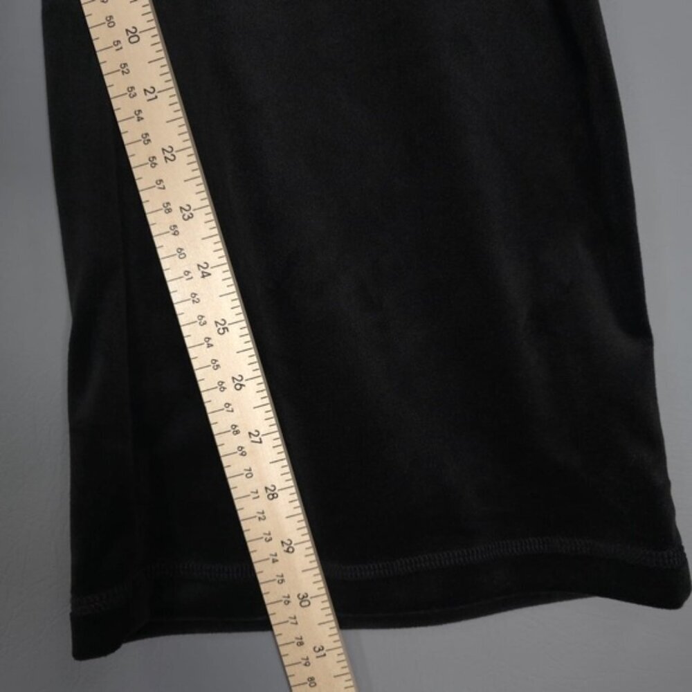 NWT Juicy Couture Black OG Big Bling Velour Track Pant 1X Plus Size Pull On Y2K - Picture 11 of 16